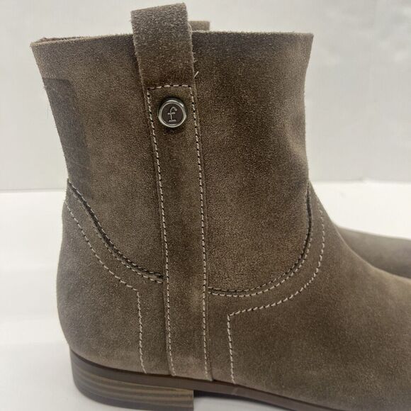 Frye & Co Women's Boots Size 7.5 Sarah Shortie Ankle Boots Suede Western Casual - Picture 2 of 14